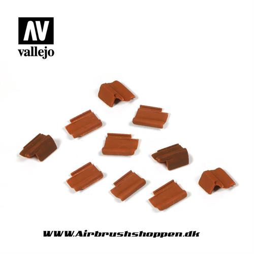 Roof Tiles Set SC229. Tagsten af Europæisk design